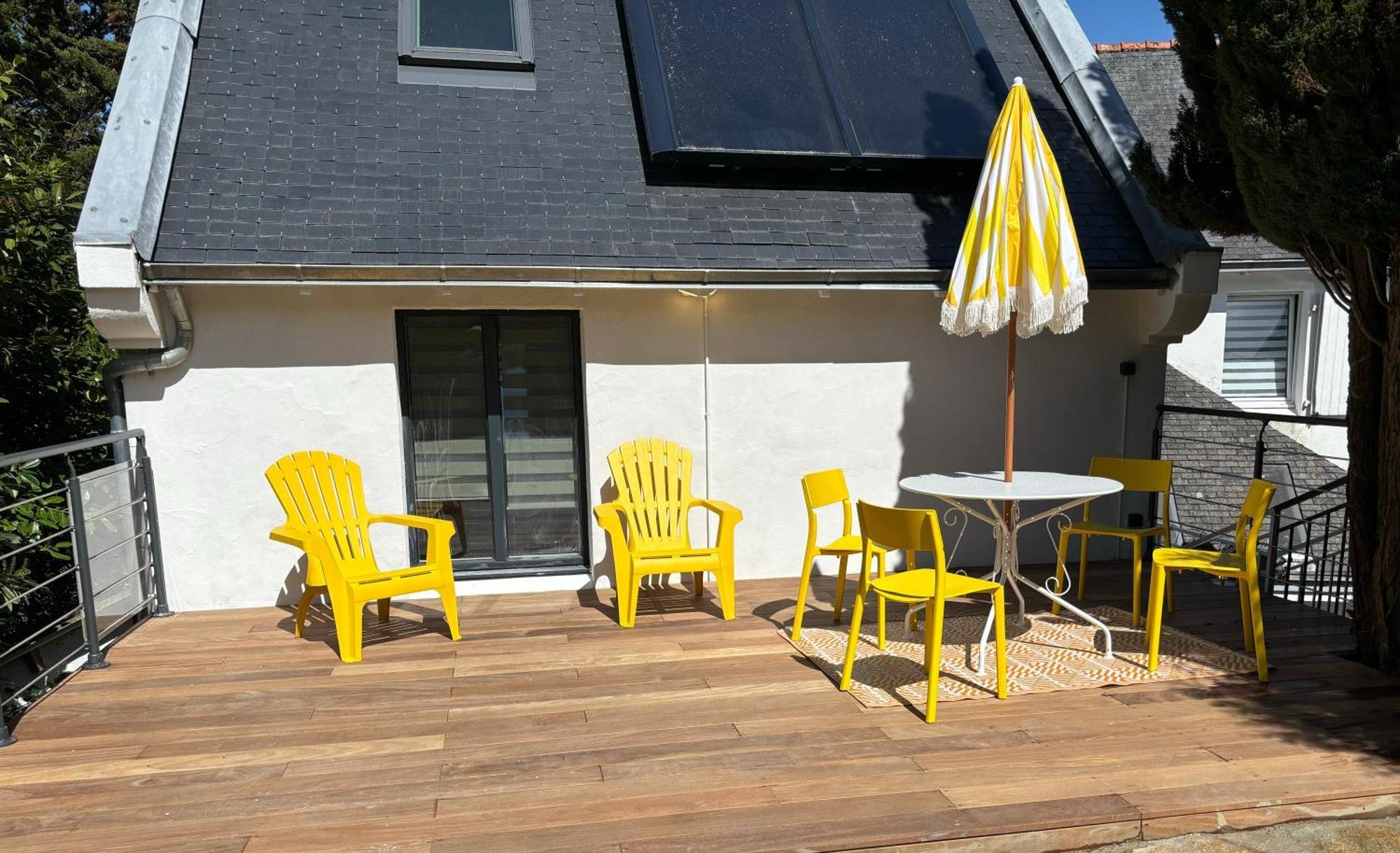 chambre d hotes Douarnenez - Villa Haut de Mer - Vue Mer Extérieur photo